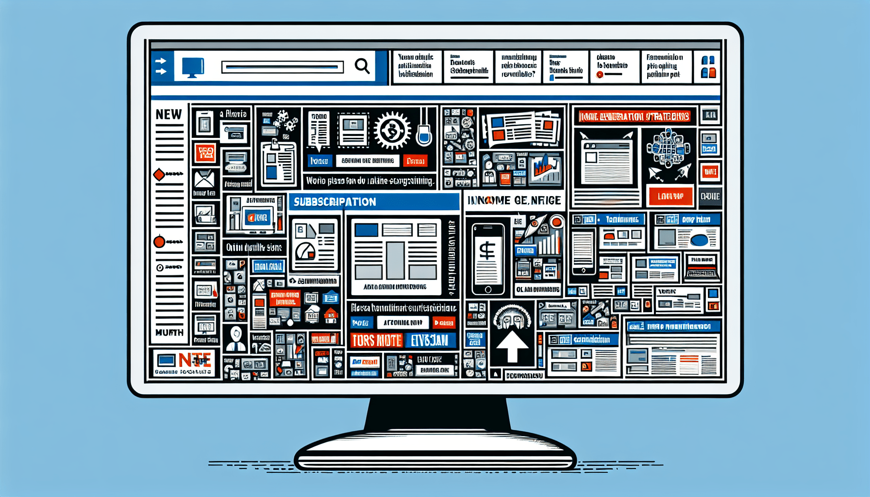 Generating Income with an Online News Site