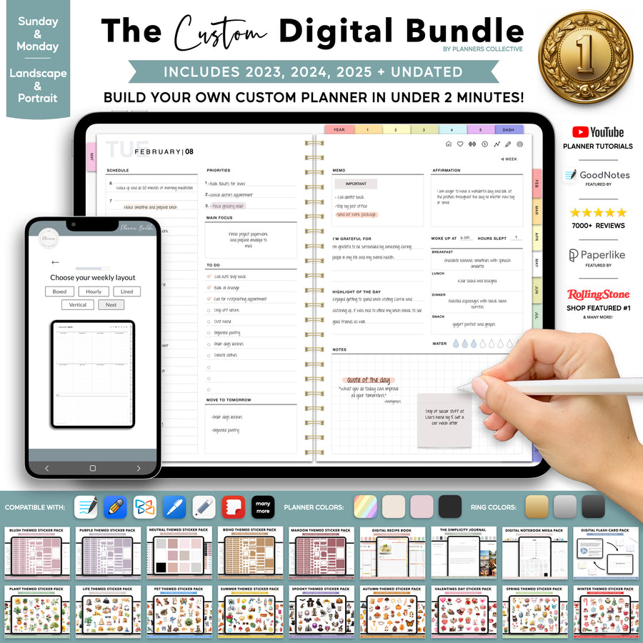 The Ultimate Guide to Earning from Custom Digital Planners