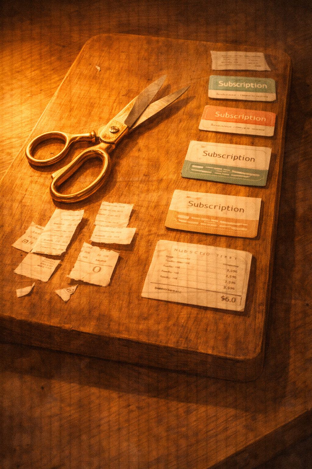 What to Cut First When Money Is Tight